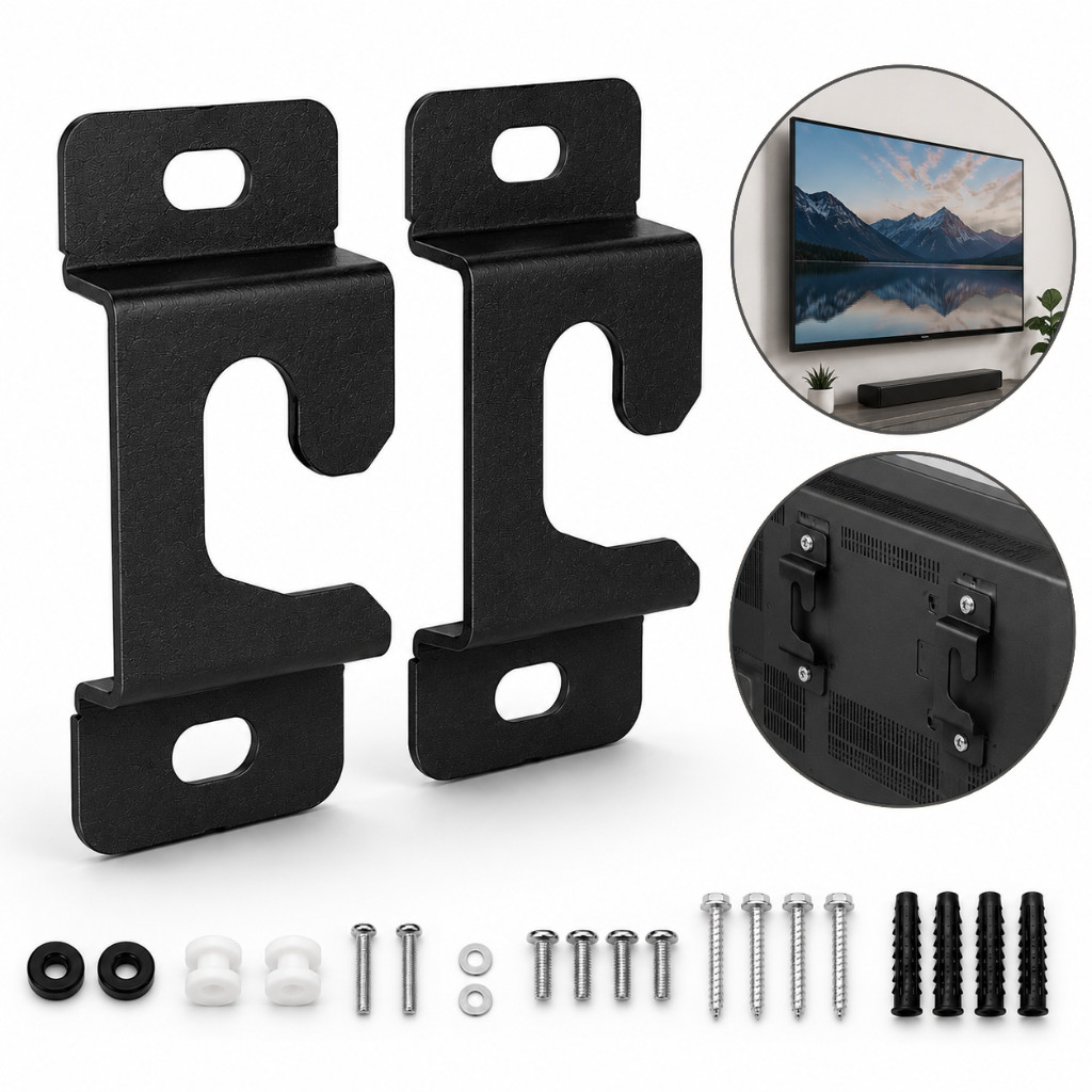 Suporte para TV Universal Fixo Smart LED LCD 4K Parede Painel 32 40 42 50 55 60 75 82 100 Polegada — oferta na Shopee