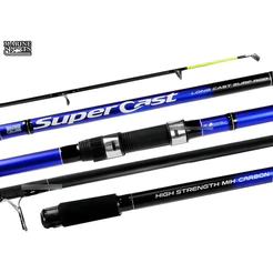 Vara de Pesca Molinete Marine Sports Super Cast SC-702MH 2,13m 30lb 2 Partes Ação Rápida Água Salgada Carbono