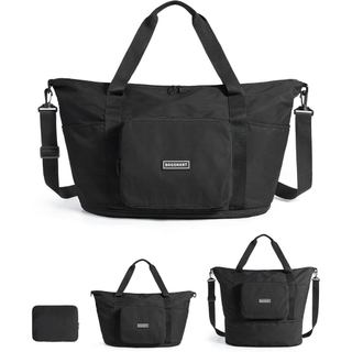 BAGART Bolsa de Viagem Dobrável, Bolsa de Itens Pessoais Expansível de 37L, Essenciais de Viagem Leves para Mulheres, Bo