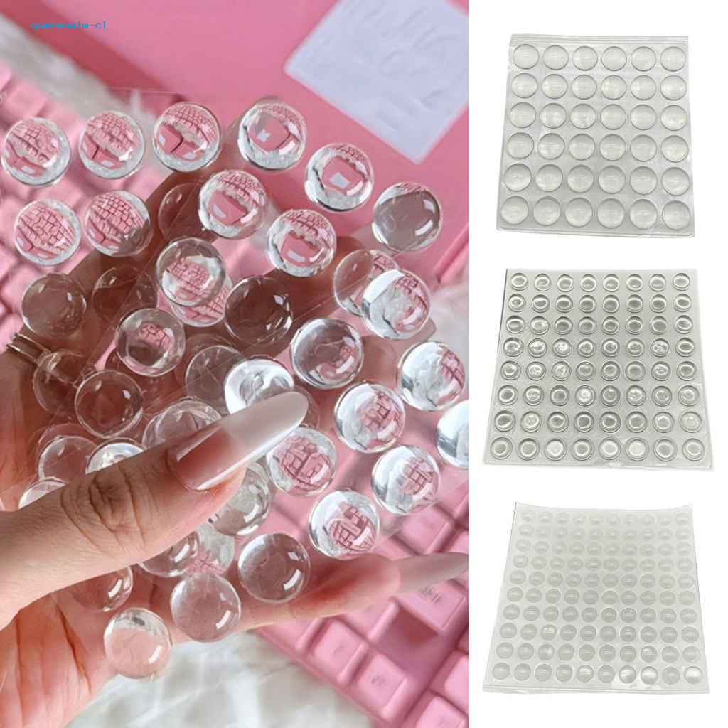 Raised Keyboard Bubbles Pc Covers 36/40/64/100pcs Silicone Long Nail Stickers Bubble Key for Laptop – Durable for Wome