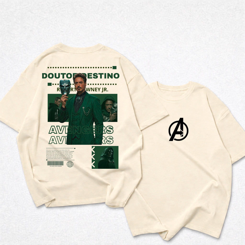 Camisa Camiseta Vingadores Doomsday Filme Doutor Destino Lançamento Filme 100% Algodão — imagem 2 de 2