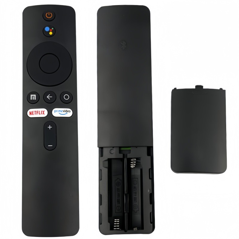 Controle Remoto Bluetooth Voz Para TV Xiaomi Mi Box S Botões Netflix Prime Video