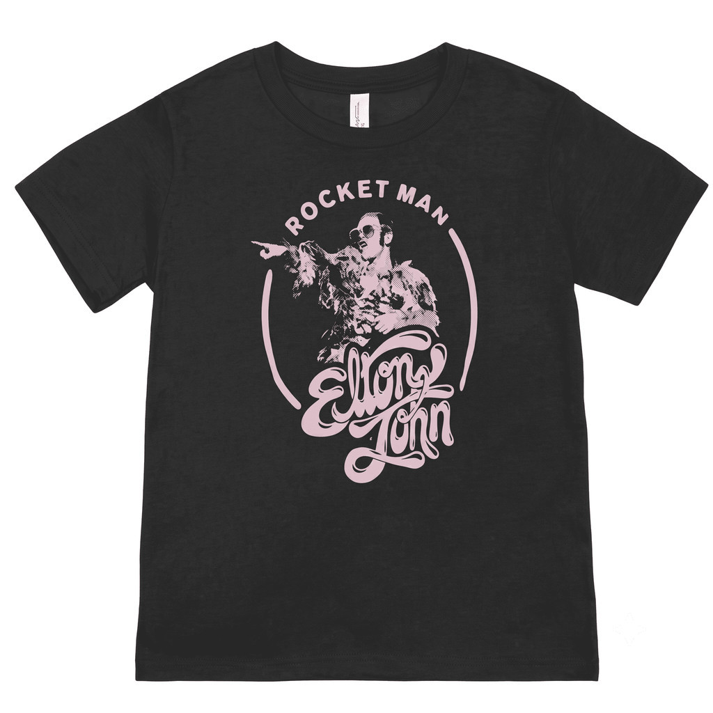 Camiseta Masculino Rocket Men Estampado Camisa 100% Algodão Feminino Plus Size Oversized Envio Rápido