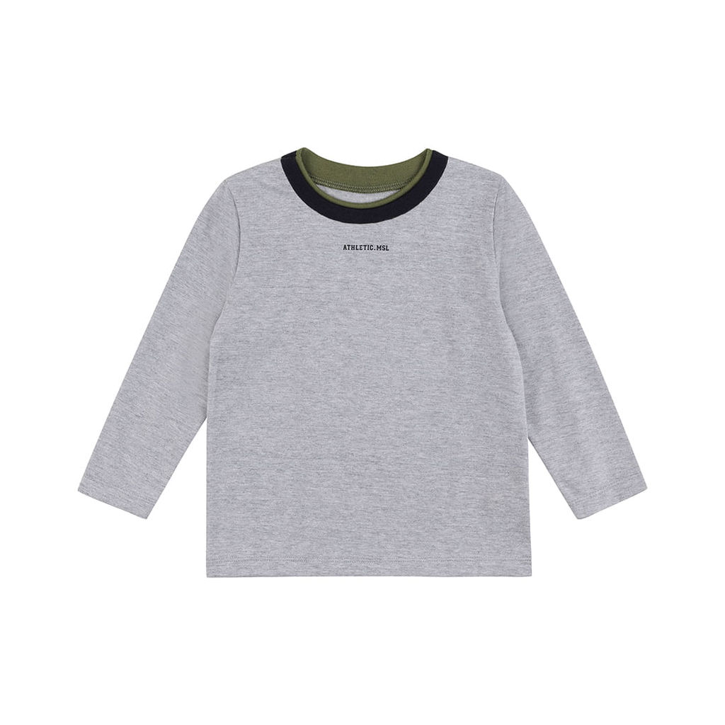 Camiseta Manga Longa Infantil Menino Marisol