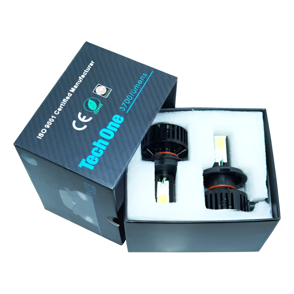 Imagem SUPER LED TECH ONE 12V 6000K H3 3700 LM C/2