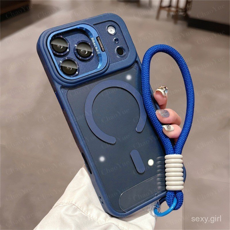 Capa de telefone magnética de silicone macio e transparente, compatível com iPhone 17 16 15 14 13 12 11 Pro Max Plus, su