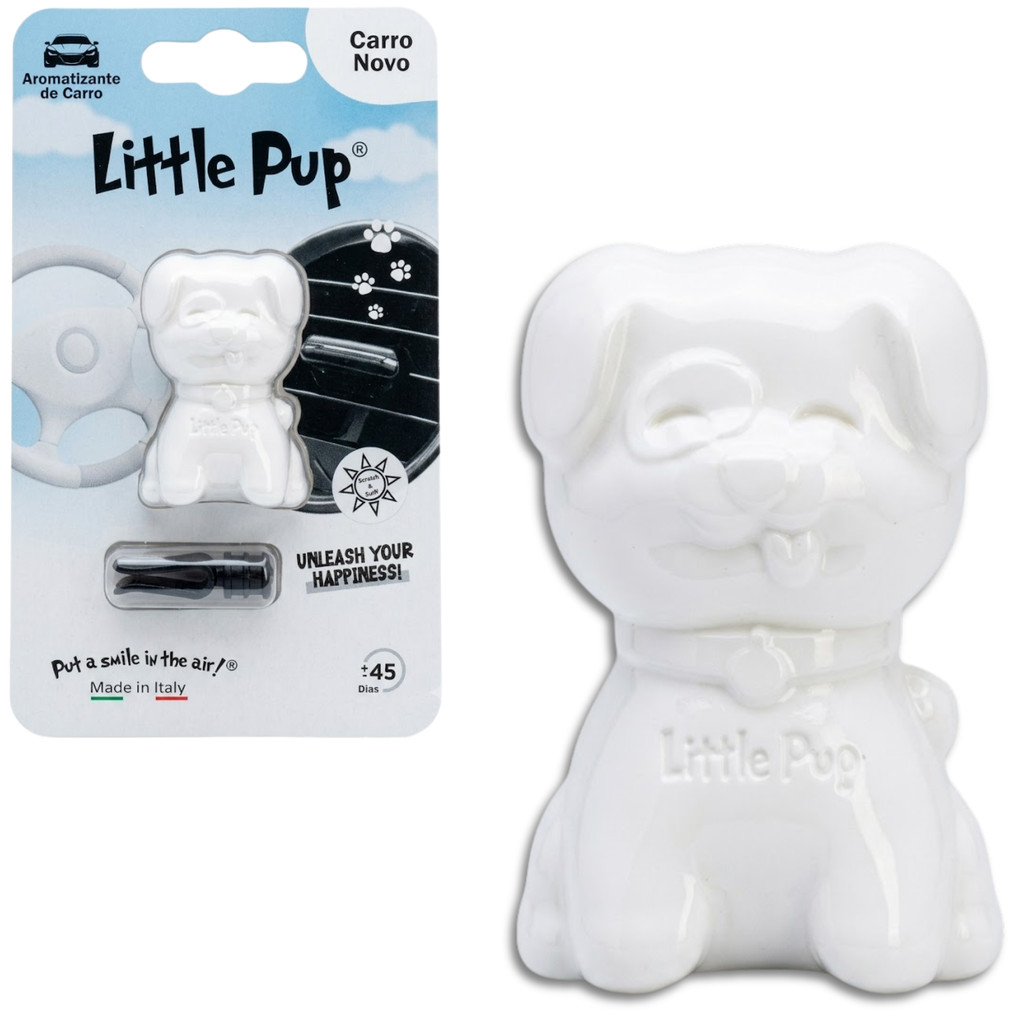 Aromatizante Cheirinho Carro Little Pup Carro Novo Premium