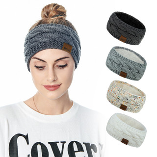 MOK Novo Estilo Acessórios de Cabelo Comércio Exterior Outono Inverno Lã de Pelúcia Malha Tiara Esportiva Tiara Capa de 