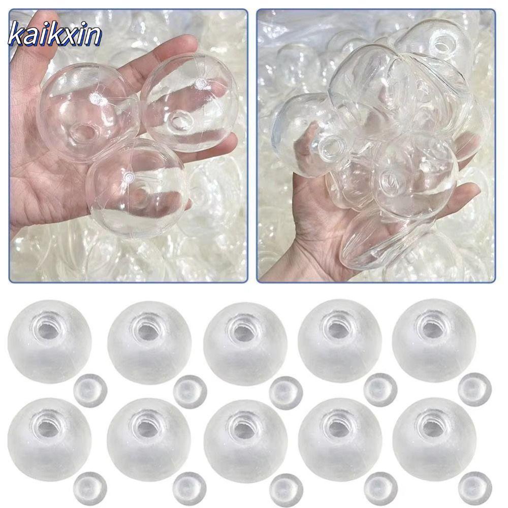 KAIKXIN 10 Pcs Brinquedo De Bola De Ar , Brinquedos De Aperto De Textura Mole Em Forma De Esfera , Para Aliviar O Estres