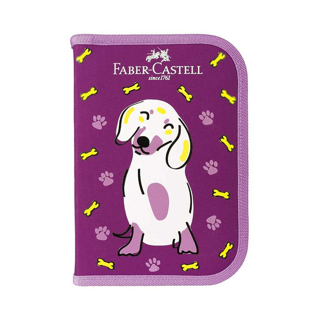 Estojo escolar completo Pets Cachorro 18.2222\371911 Faber-Castell