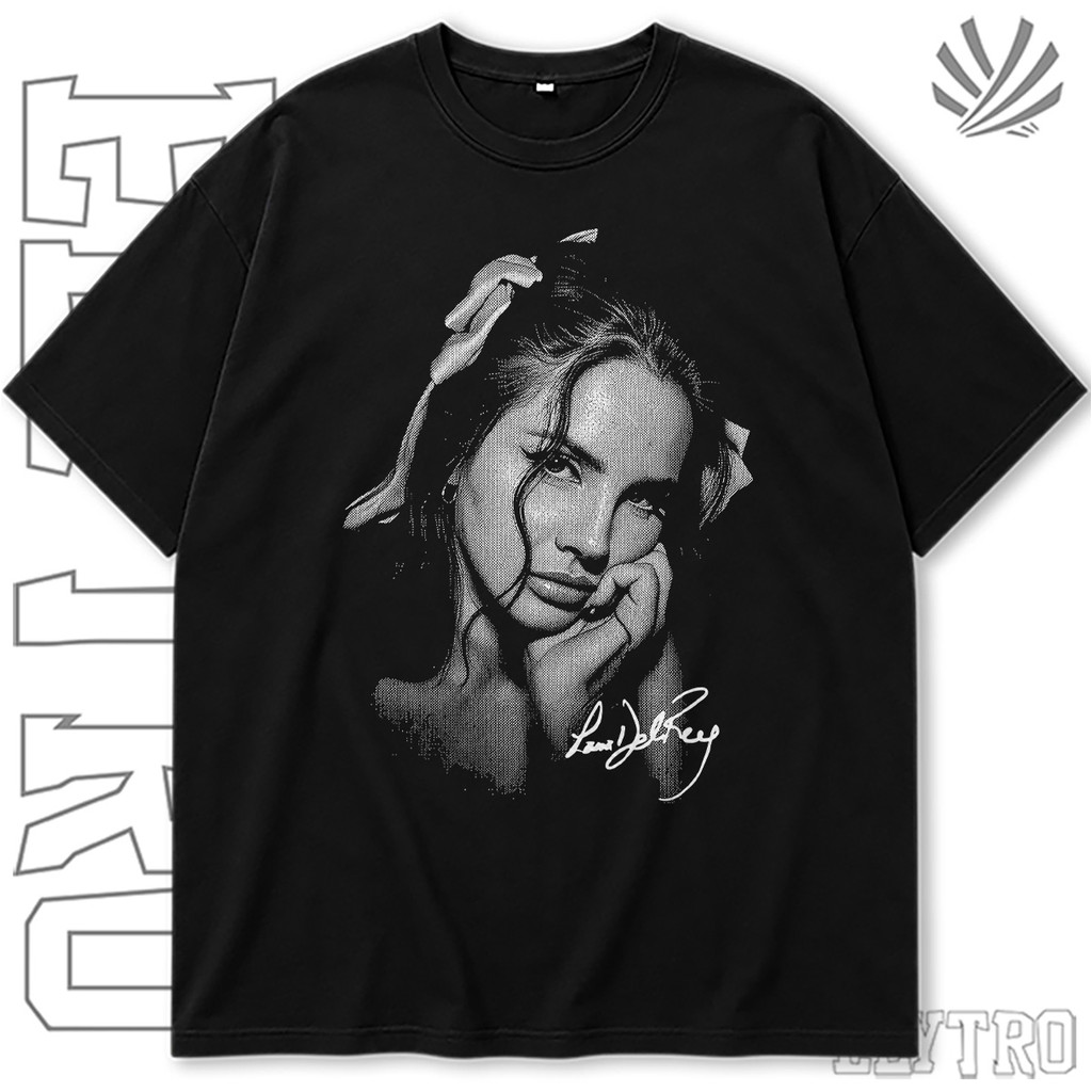 Camiseta Oversized Lana Del Rey Streetwear Harajuku Aesthetic Camisa