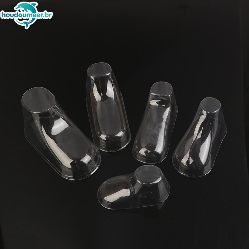 HOUDO 10 Pcs Suporte De Exibição De Sapato De Bebê Em PVC Transparente Meia Para Botas De Plástico