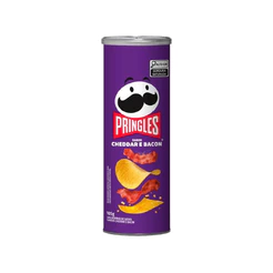 Pringles Salgadinho Batata Frita ® Cheddar e Bacon 105g