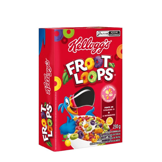Kellogg's Froot Loops Cereal Frutas