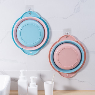 Extraordinário produtos para casa lavatório dobrável portátil doméstico bacia do bebê plástico Silicone banho retrátil b