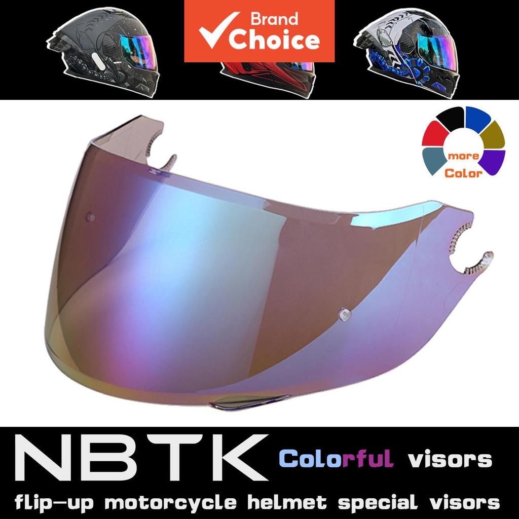 Viseira de capacete Nbtk para o modelo 167, acessório para capacetes modulares, resistente à poeira e com proteção UV