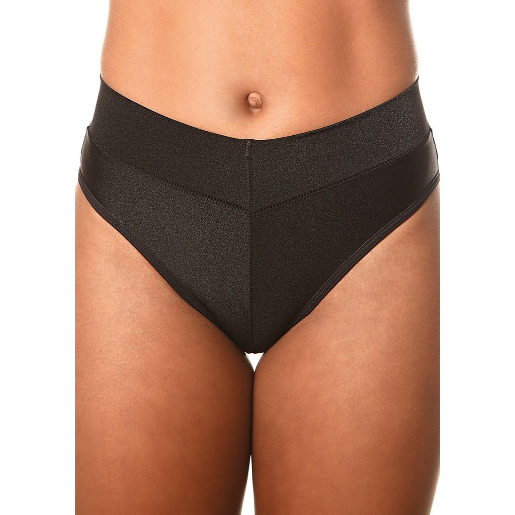 Calcinha Cintura Alta Cavada Cítara DeMillus Elastano Ref 26065