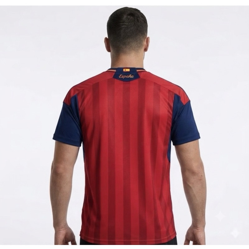 Camiseta Masculina Seleção  Espanha Modelo Torcedor Uniforme 1 Alta Qualidade Premium