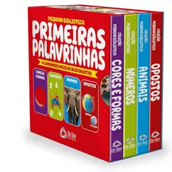 Pequena Biblioteca Primeiras Palavrinhas - Box com 4 Livrinhos
