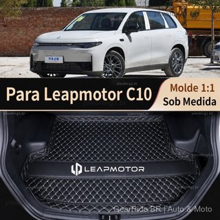 Para Leapmotor C10 2024 2025 2026 Tapete Porta-Malas de Carro Forro de Carga Impermeável Acessórios Interiores GearRide