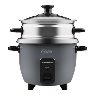Panela Elétrica de Arroz 0,6L Oster Grafite