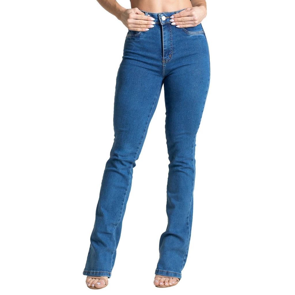 Calça Jeans Sawary Push Up Boot Cut - 284004