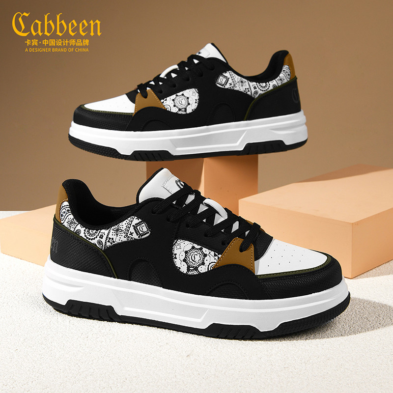 Kabin tênis sapatos masculinos verão 2026 novo estilo sapatos casuais masculinos branco All-Match malha sapatos brancos