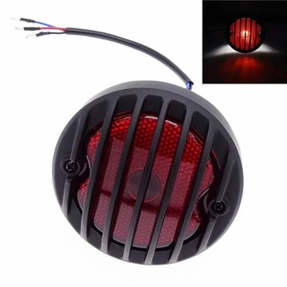 Motocicleta LED Luz Da Cauda Correndo Parar Traseira Lâmpada Placa De Licença Universal Para Harley Davidson Bobber Chop