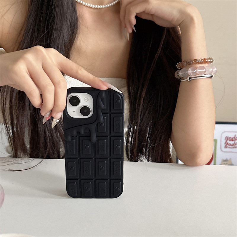 Mão 1213 Anti Mickey caso Chocolate adequado para 16 desenhos animados 1115promax Apple case iphone14 choque
