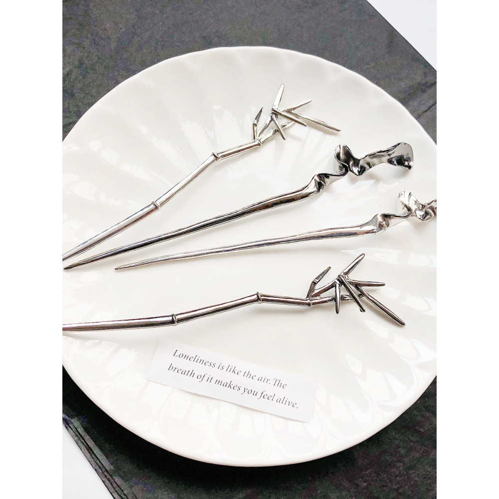 Simples Metal hairpin antigo acessórios de cabelo enrolado acessórios de cabelo hairpin Hanfu acessórios High-End novo c
