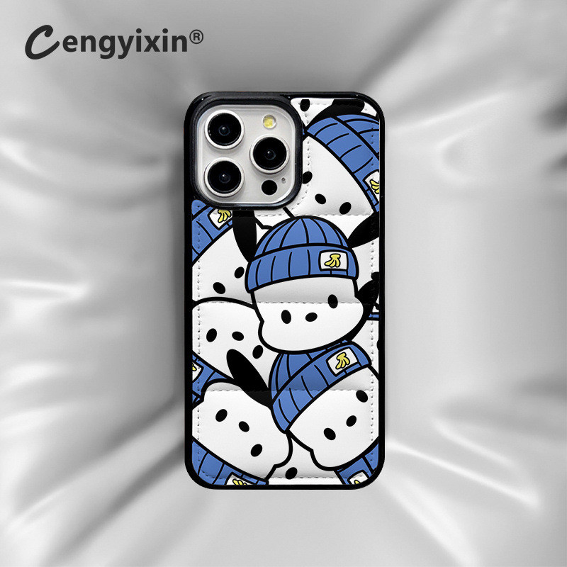 15promaxiphone14 jaqueta Anti-queda capa de telefone 12 Apple 16 adequada para Chapa 1113 cão desenho animado resistente
