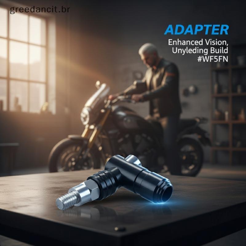 Adaptador De Mecanismo Dobrável De Espelho Lateral Universal CNC Para Motocicleta 1 2 Unidades Retrovisor Ajustável Segu