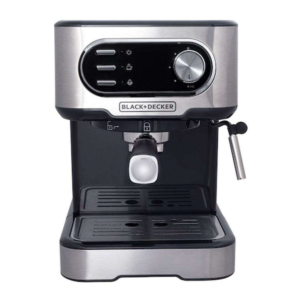 Cafeteira Black&Decker Espresso Gourmand Gris CE1100G 127V