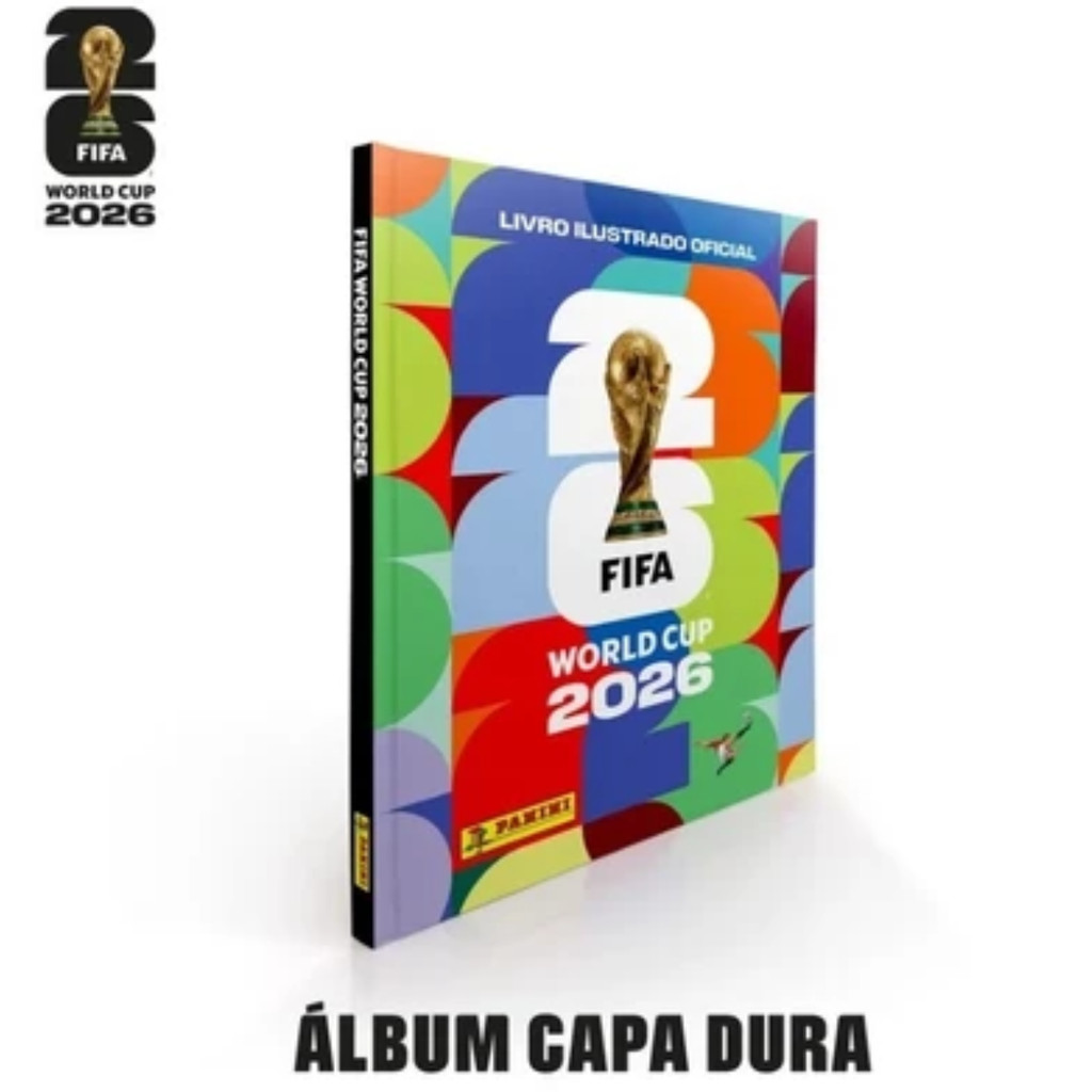 Álbum Capa Dura Fifa Worldcup 2026 - Copa do Mundo 2026
