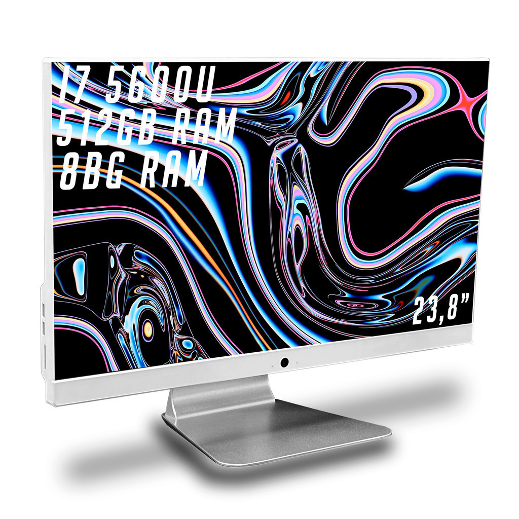 Computador All In One I7-5600U Som Integrado 23.8" Polegadas 1080p Full HD 8GB RAM 1600MHz 512GB HDMI USB