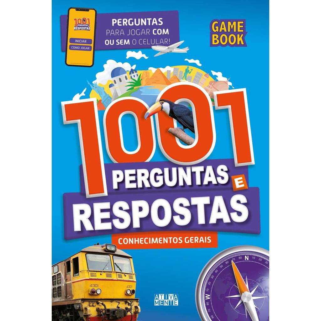 Livro 1001 Perguntas e Respostas - Ed. Ciranda Cultural
