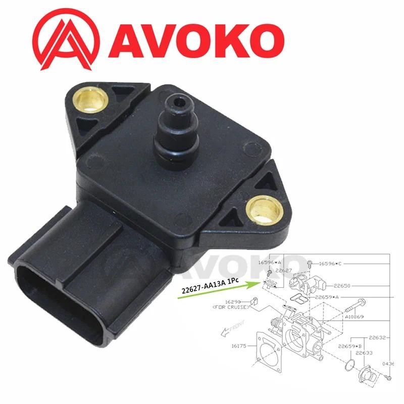 Mapa Do Sensor De Pressão Absoluta Coletor Para 04-06 Subaru Impreza Wrx Sti Legacy Forester Baja Outback 2.5L 22627AA21