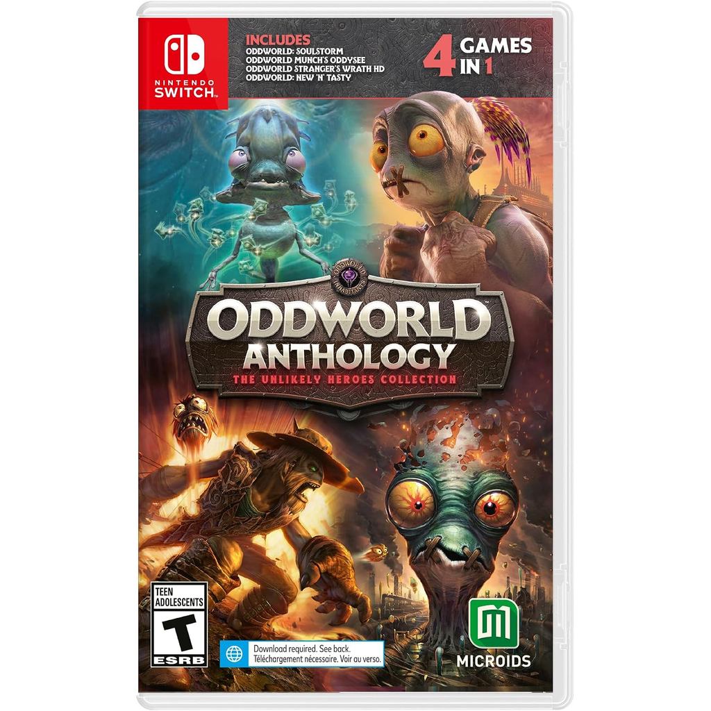 Oddworld Anthology The Unlikely Heroes Collection Switch Midia Fisica