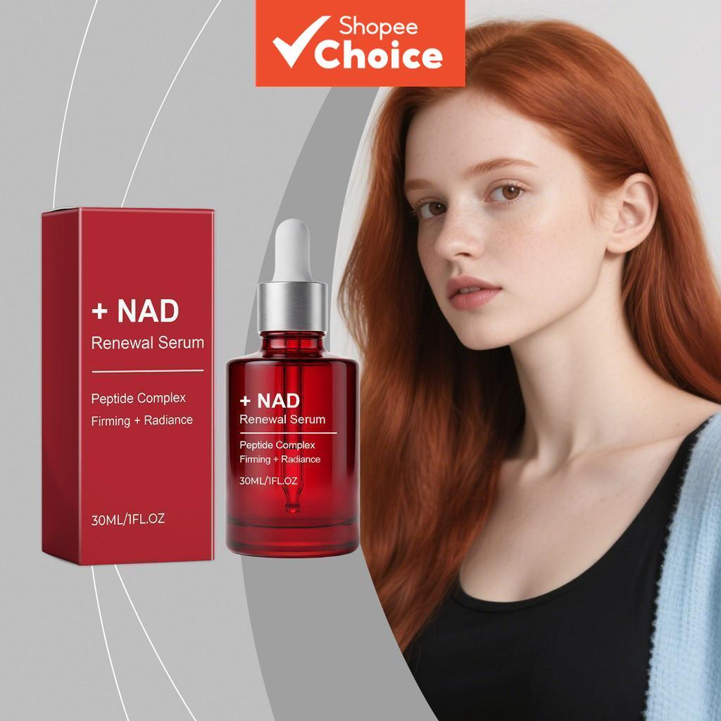 Soro Facial de Renovação Radiante 30ml – Hidratante, Umectante, com Peptídeos para uma Pele Lisa e Macia, Atualizado