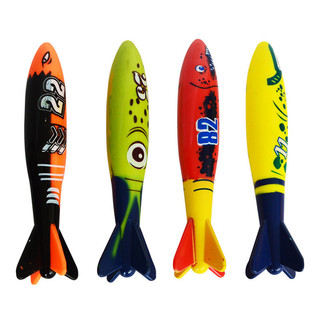 P prática anel de mergulho de ar fechado treinamento vara de natação subaquática brinquedo de algas marinhas Torpedo jog