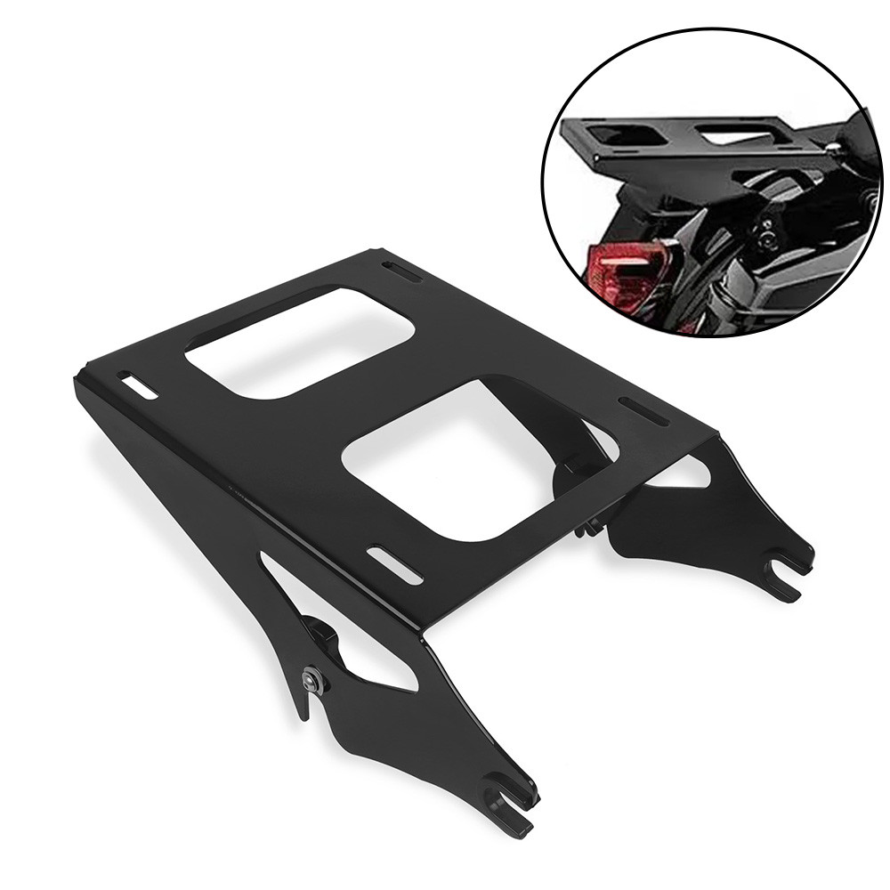 Para Harley Tour Pak Touring Road Electra Street Glide FLHR FLHX FLTRX Dois Up Destacável Montagem Rack De Bagagem Kits 