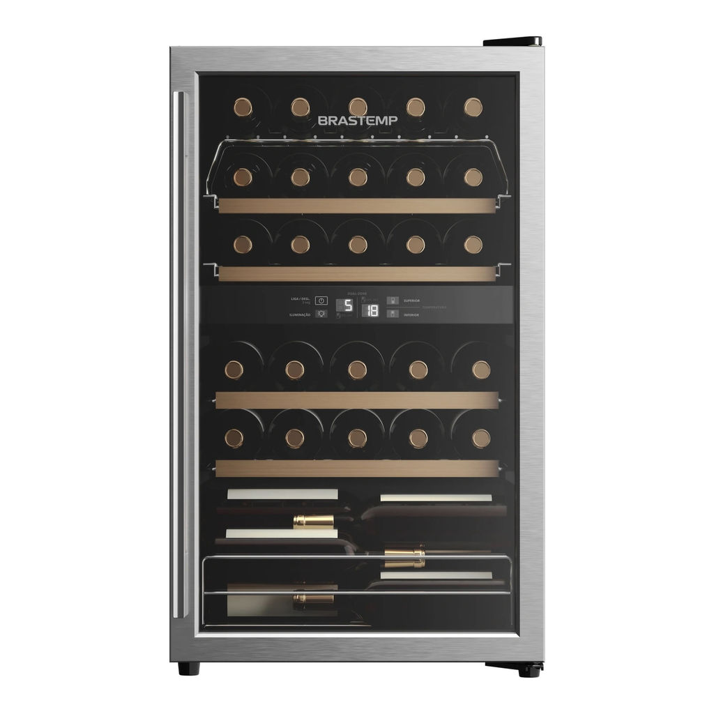 Adega Brastemp Dual Zone 33 Garrafas - BZB33BE