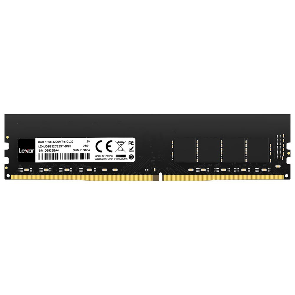 Memória RAM Lexar DDR4 8GB 3200MHz - LD4U08G32C22ST-BGS