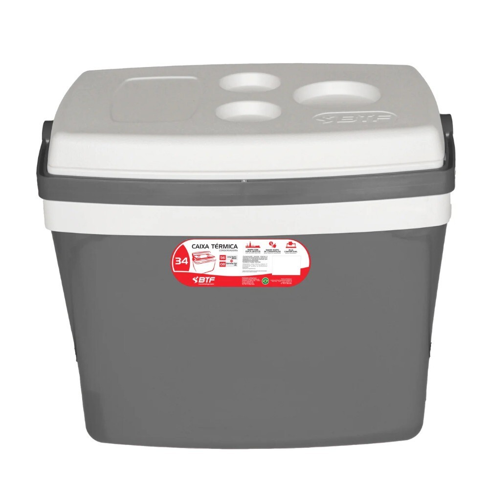 Caixa térmica 34 litros - Botafogo