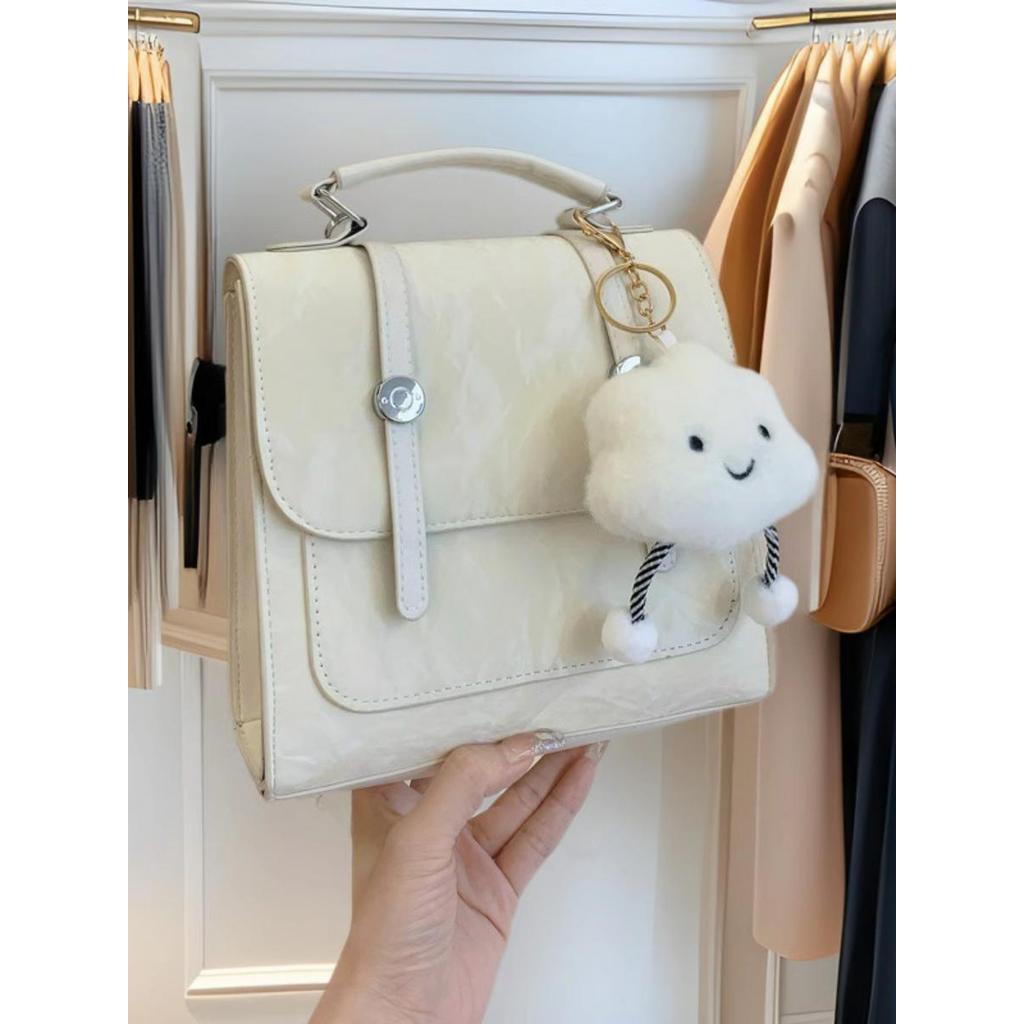 Nicho exclusivo mochila saco High-End requintado mochila raro estranho pequena alça lição de casa pequena saco de escola
