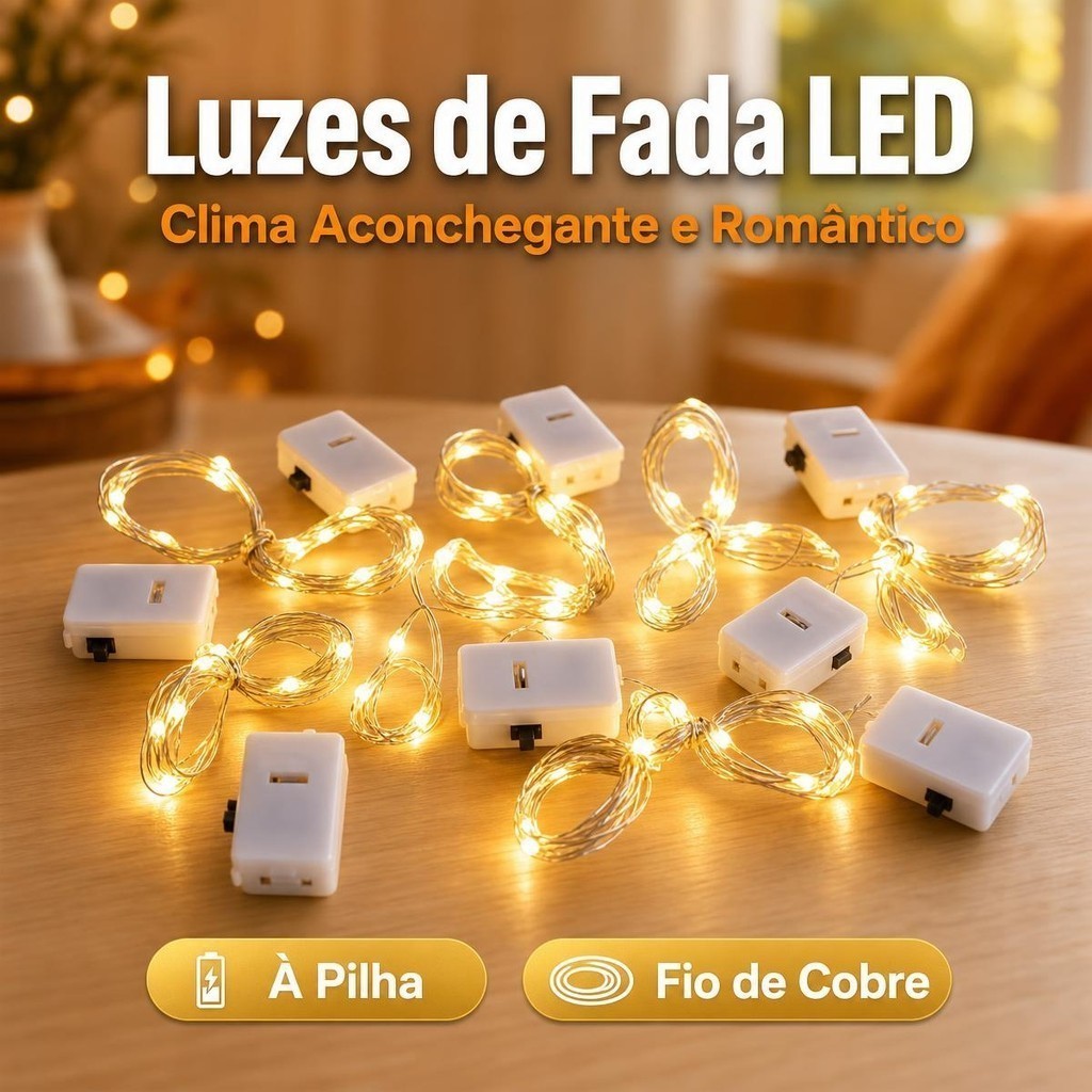 50 Unidade Fio De Led Fio Fada Cordão De Luzes Natal E Festa Luzes nterna Festas Presentes De Decoração 1/2/3m LEDs