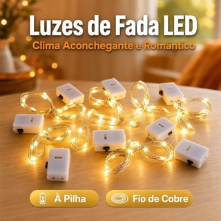 50 Unidade Fio De Led Fio Fada Cordão De Luzes Natal E Festa Luzes nterna Festas Presentes De Decoração 1/2/3m LEDs