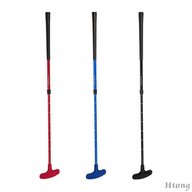 [Htong] Golf Putter Kids Junior Club Taco Bidirecional Ajustável Telescópico Em Liga De Alumínio Para Canhotos Destro De