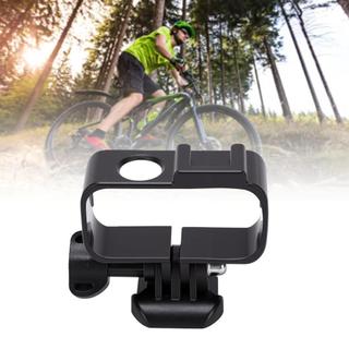 Câmera de polegar com gaiola protetora DJI Nano Estrutura horizontal com interface de garra dupla para mochila e clipe
