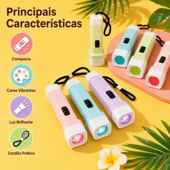 20 Peças Mini Led Lanterna Portátil Para Camping Iluminação Reutilizável